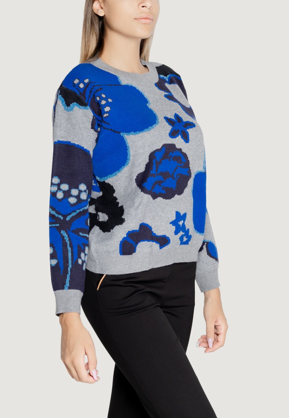 Maglione Desigual JERS_NIAGARA Grigio - Foto 3