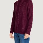 Maglione Gianni Lupo  Bordeaux - Foto 2