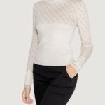 Maglione Guess LISE 4G LS Beige chiaro - Foto 2