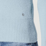 Maglione Guess MARION TN LS Celeste - Foto 4