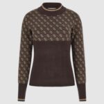 Maglione Guess LISE 4G LS Marrone - Foto 1