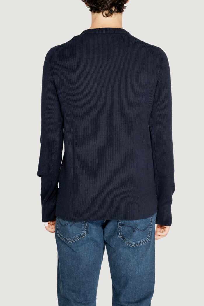 Maglione Jack Jones Jjeperfect Knit Crew Neck Sn Blue scuro