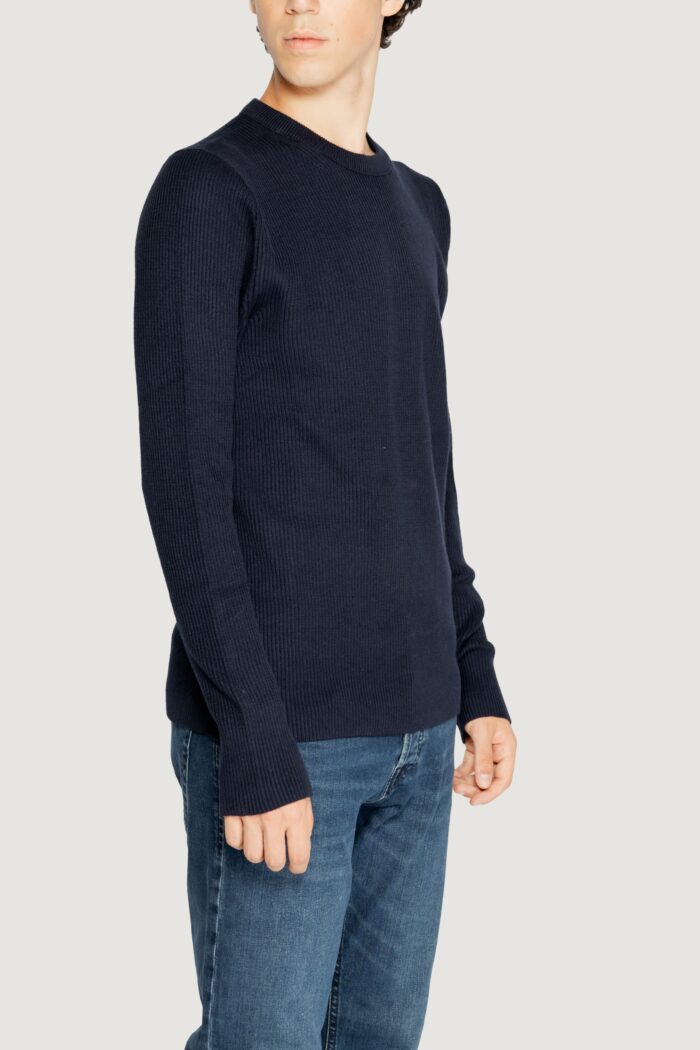 Maglione Jack Jones Jjeperfect Knit Crew Neck Sn Blue scuro