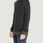 Maglione Jack Jones Jjeglobe Knit Crew Neck Noos Grigio Scuro - Foto 2