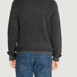 Maglione Jack Jones Jjeglobe Knit Crew Neck Noos Grigio Scuro - Foto 4