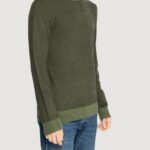 Maglione Jack Jones Jjeglobe Knit Crew Neck Noos Verde Scuro - Foto 4