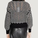 Maglione Jacqueline de Yong Jdyrita L/S Short Structure Knt Nero - Foto 3