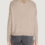 Maglione Only ONLTESS LS O-NECK KNT Beige - Foto 3