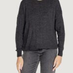 Maglione Only ONLTESS LS O-NECK KNT Grigio Scuro - Foto 5