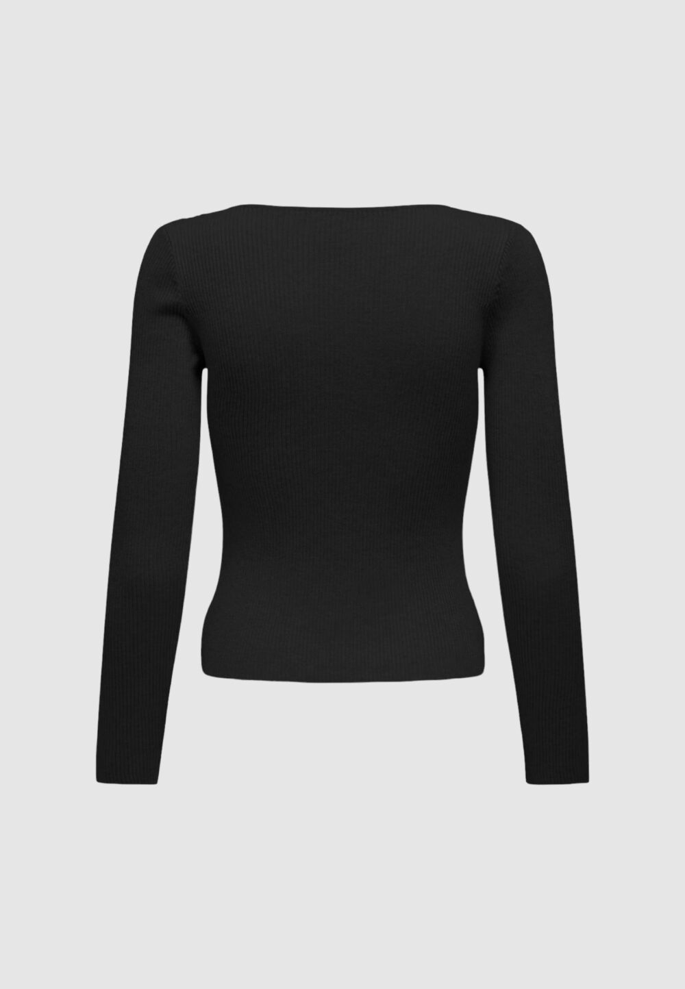 Maglione Only ONLEMMA LS V-NECK PEARL KNT Nero - Foto 2