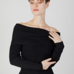 Maglione Only ONLKATIA LS OFF SHOULDER KNT Nero - Foto 1