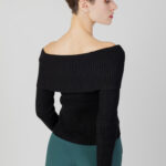 Maglione Only ONLKATIA LS OFF SHOULDER KNT Nero - Foto 3