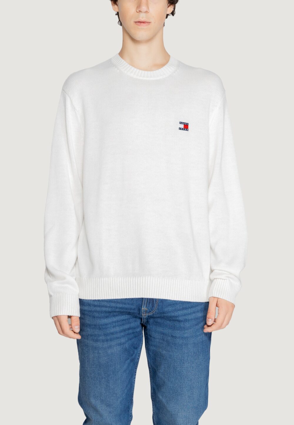 Maglione Tommy Hilfiger TJM REG BADGE Bianco - Foto 2