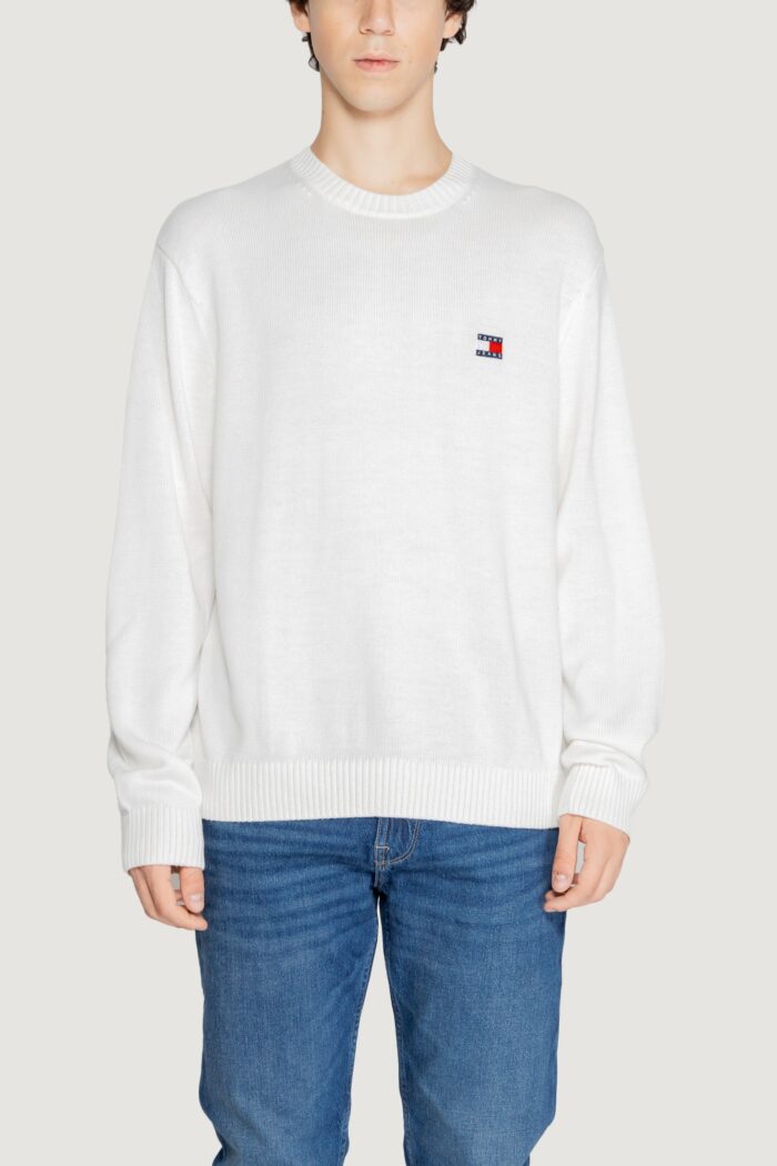 Maglione Tommy Hilfiger TJM REG BADGE Bianco