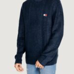 Maglione Tommy Hilfiger Jeans TJM CABLE KNIT Blue scuro - Foto 2