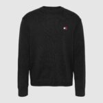 Maglione Tommy Hilfiger TJM REG BADGE Nero - Foto 2