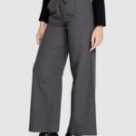 Pantaloni a palazzo Jacqueline de Yong JDYPAULA LIFE HW WIDE PANT WVN Antracite - Foto 2