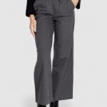 Pantaloni a palazzo Jacqueline de Yong JDYPAULA LIFE HW WIDE PANT WVN Antracite - Foto 5