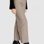 Pantaloni a palazzo Jacqueline de Yong JDYPAULA LIFE HW WIDE PANT WVN Cioccolato - Foto 3