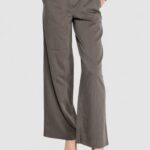 Pantaloni a palazzo Jacqueline de Yong JDYULRIKKE MW PANT PNT Grigio - Foto 1