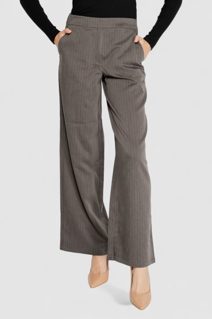 Pantaloni a palazzo Jacqueline De Yong JDYULRIKKE MW PANT PNT Grigio