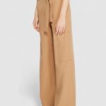 Pantaloni bootcut Rinascimento  Beige - Foto 3