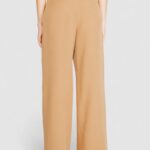 Pantaloni bootcut Rinascimento  Beige - Foto 4