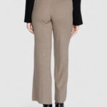 Pantaloni regular Only ONLTESS MW PANT KNT Beige - Foto 5