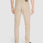 Pantaloni slim Jeckerson JOHN 5 TASCHE TOPPA Beige - Foto 3