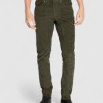 Pantaloni slim Jeckerson JOHN 5 TASCHE TOPPA Verde Oliva - Foto 1