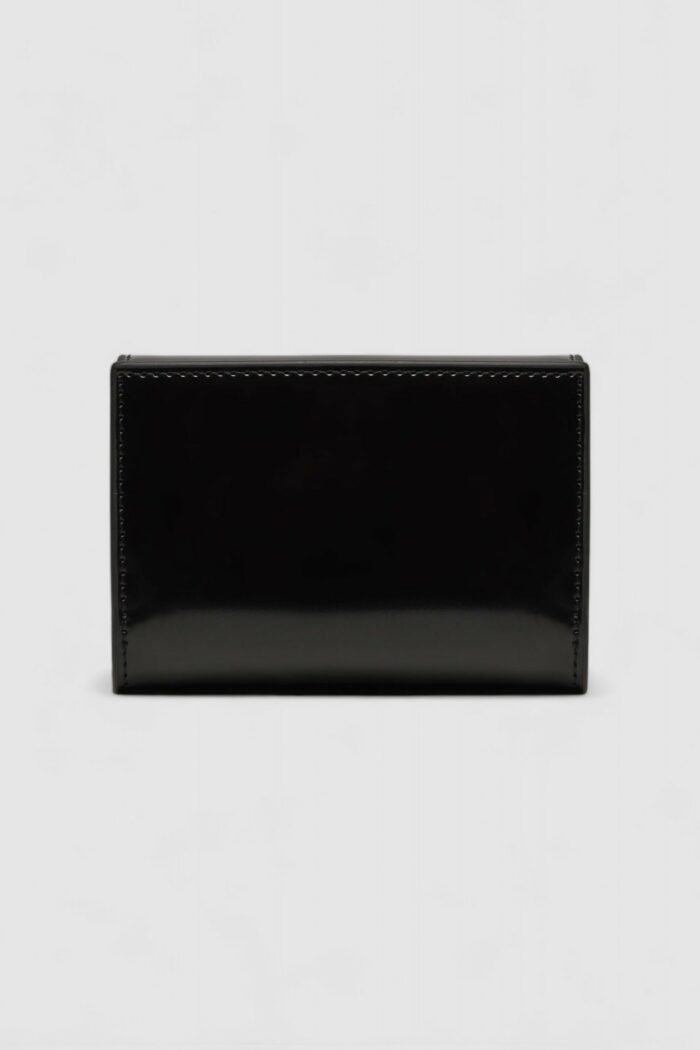 Portafoglio grande Calvin Klein CK DAILY SM TRIFOLD W/ZIP_SHINY Nero