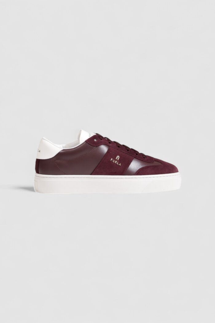 Sneakers Furla ENJOY LACE-UP SNEAKER T.20 Bordeaux