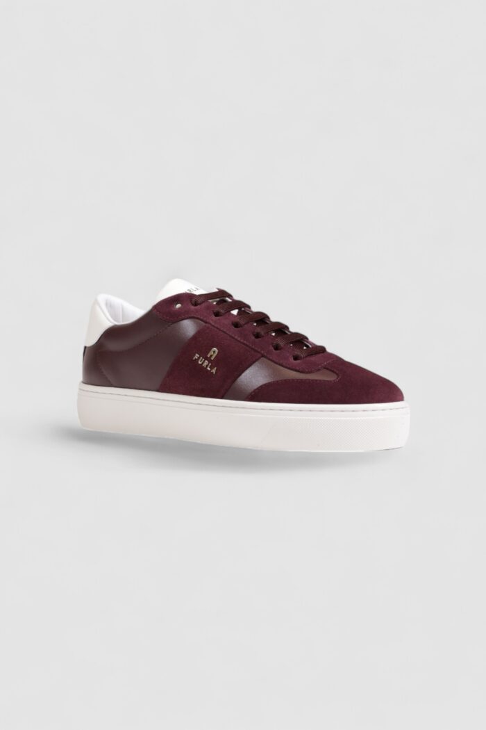 Sneakers Furla ENJOY LACE-UP SNEAKER T.20 Bordeaux