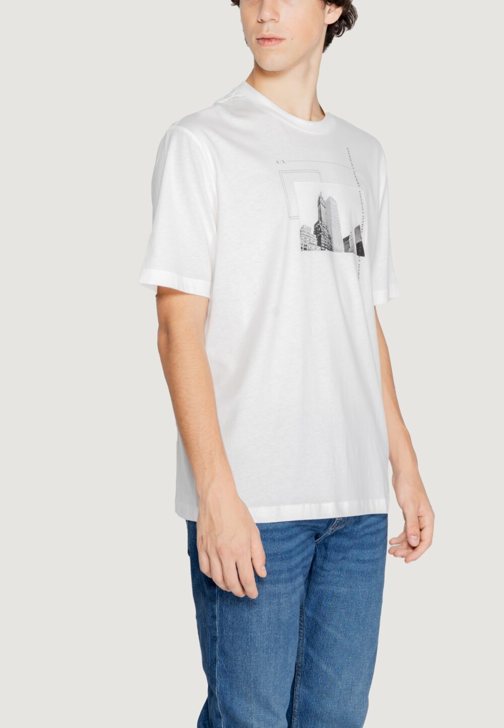 T-shirt Armani Exchange  Bianco - Foto 1