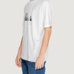 T-shirt Armani Exchange  Bianco - Foto 3