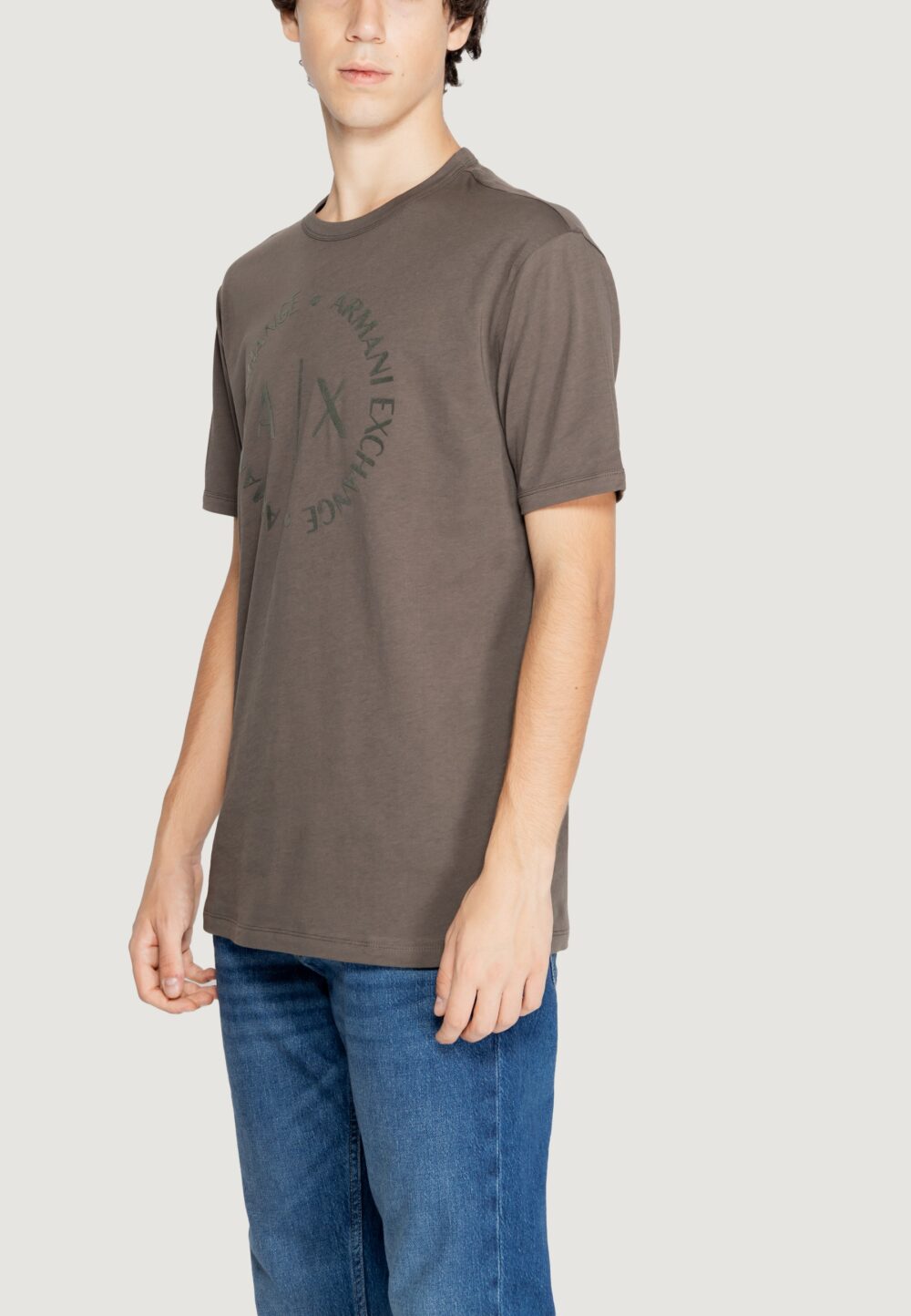 T-shirt Armani Exchange  Marrone - Foto 1