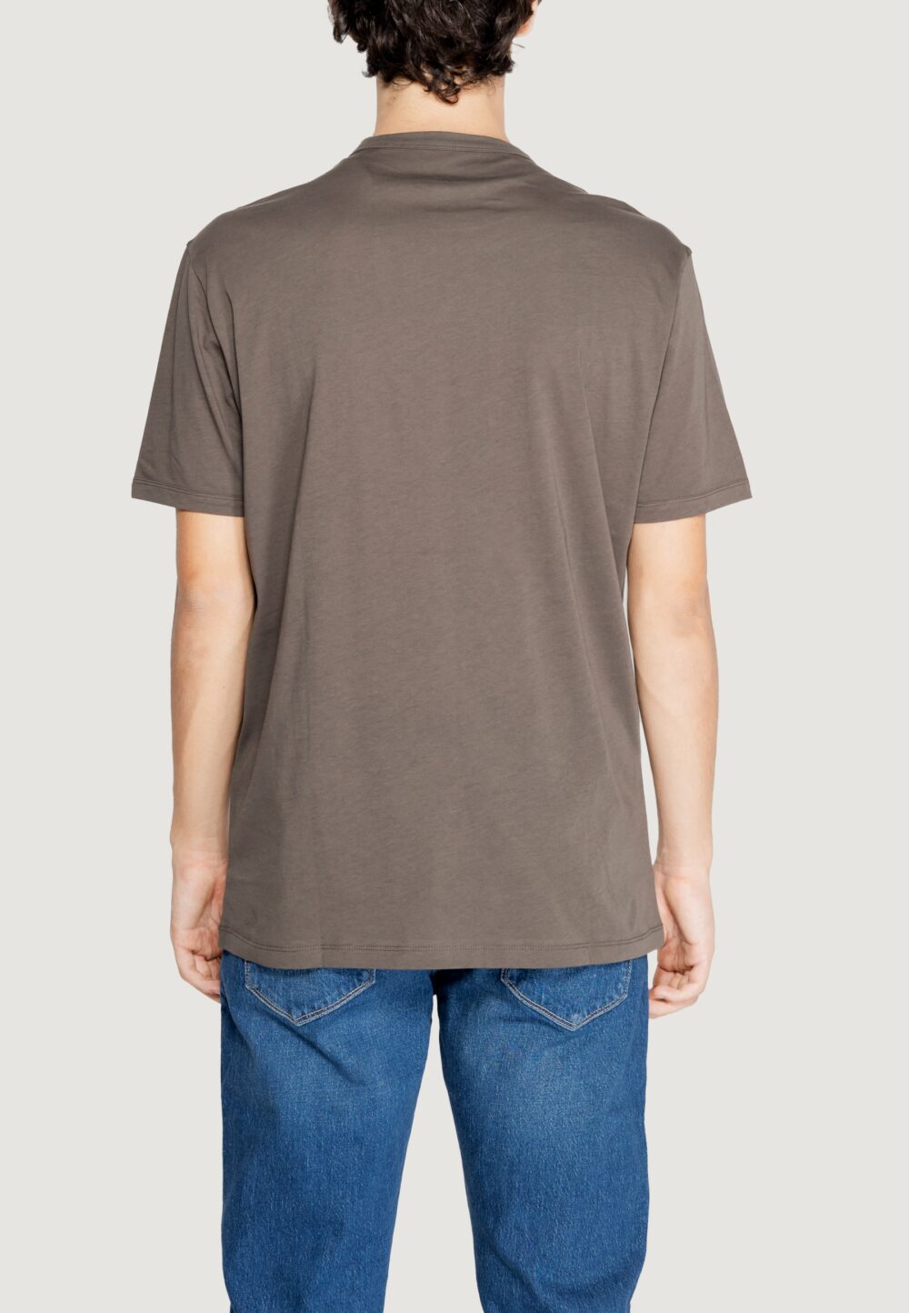 T-shirt Armani Exchange  Marrone - Foto 3