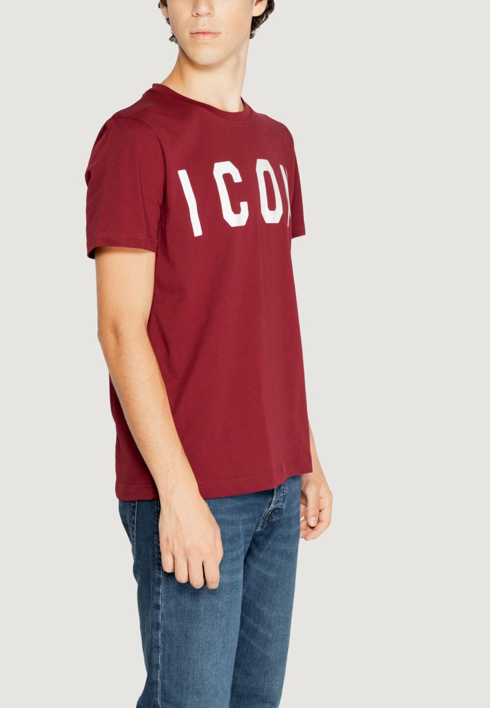 T-shirt Icon  Bordeaux - Foto 4