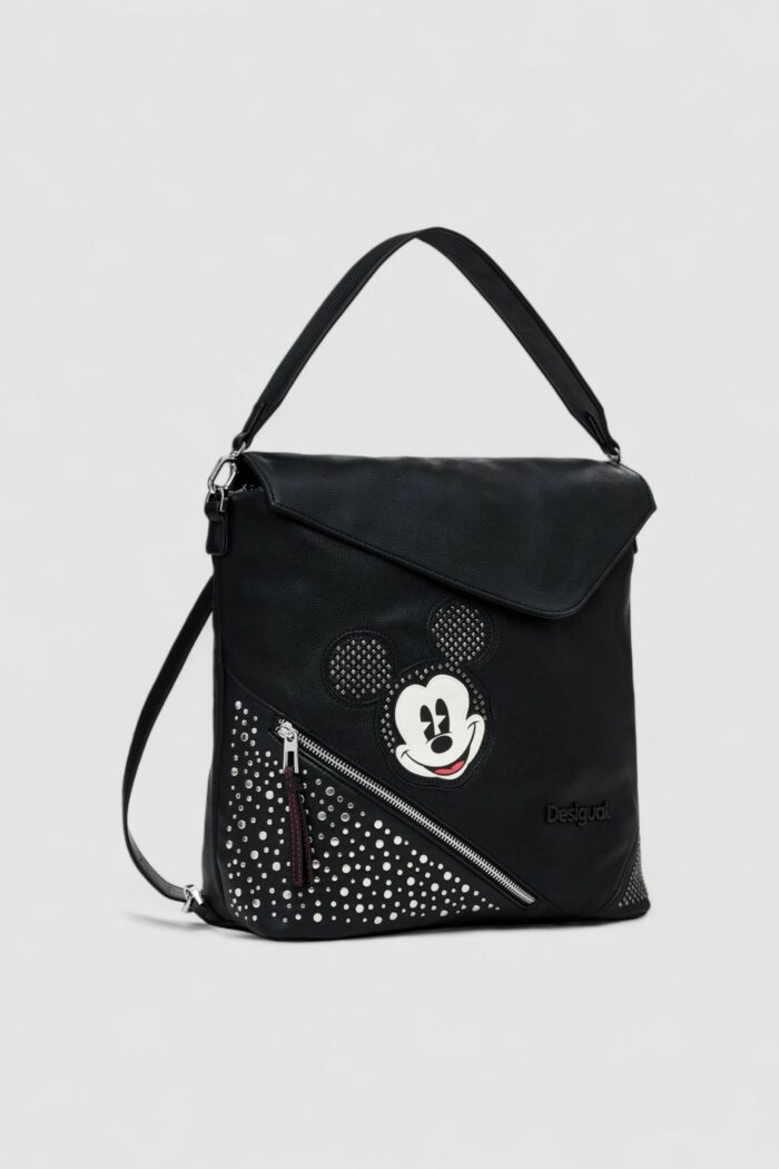 Zaino Desigual BACK_MICKEY STUDSTYLE JER Nero