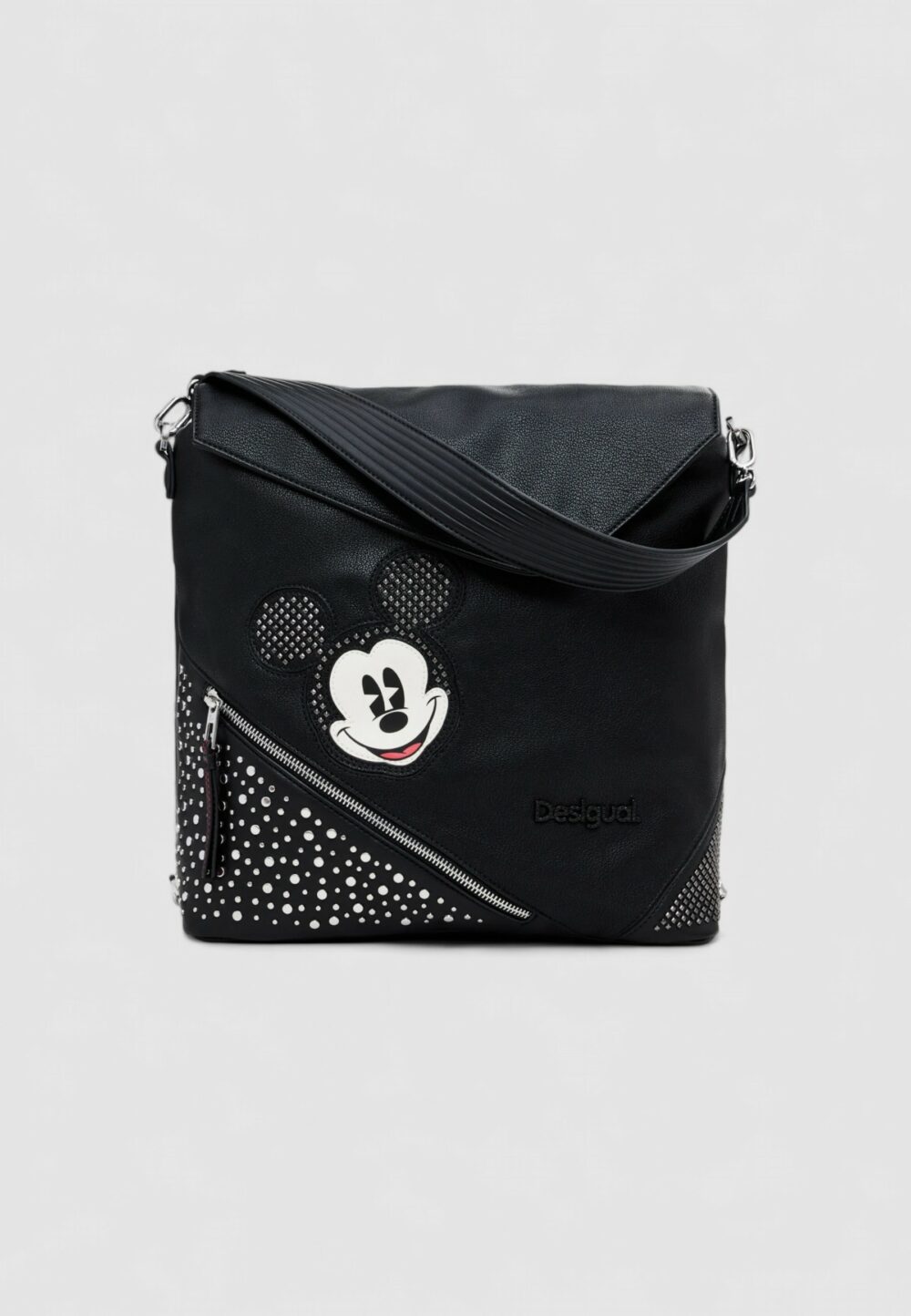 Zaino Desigual BACK_MICKEY STUDSTYLE JER Nero - Foto 3