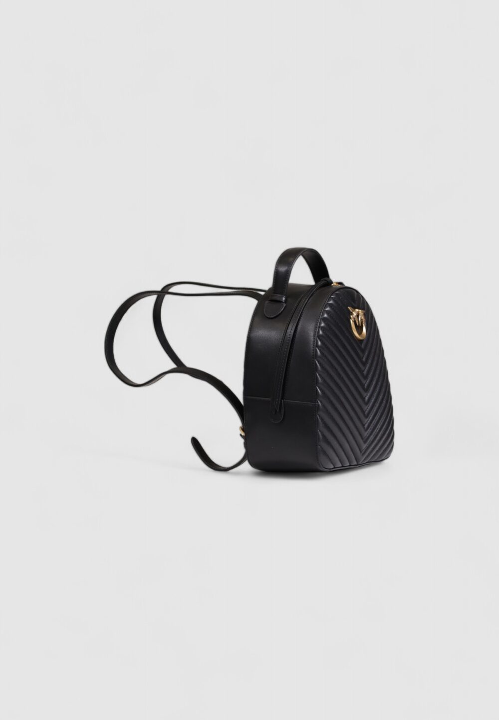 Zaino Pinko LOVE CLICK CLASSIC BACKPACK VI Nero - Foto 4