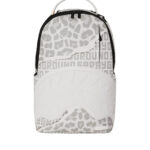 Zaino Sprayground LEOPARD BURNER EMBOSSED DLXSV BACKPACK Bianco - Foto 1