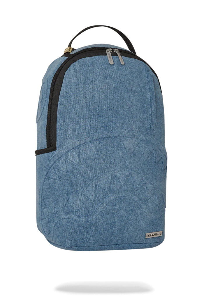 Zaino Sprayground STONE WASHED SHARK BACKPACK Denim