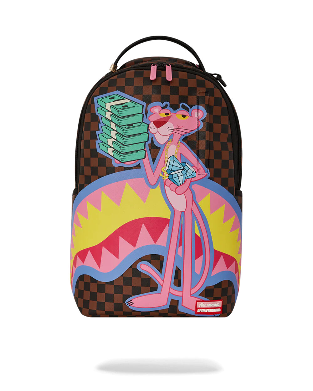 Zaino Sprayground PINK PANTHER  MONEY STACK DLXSV BACKPACK Marrone - Foto 1