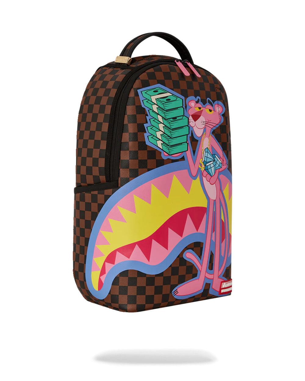 Zaino Sprayground PINK PANTHER  MONEY STACK DLXSV BACKPACK Marrone - Foto 3