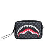 Pochette e beauty Sprayground DRIP CHECK TOILETRY BRICK Nero - Foto 1