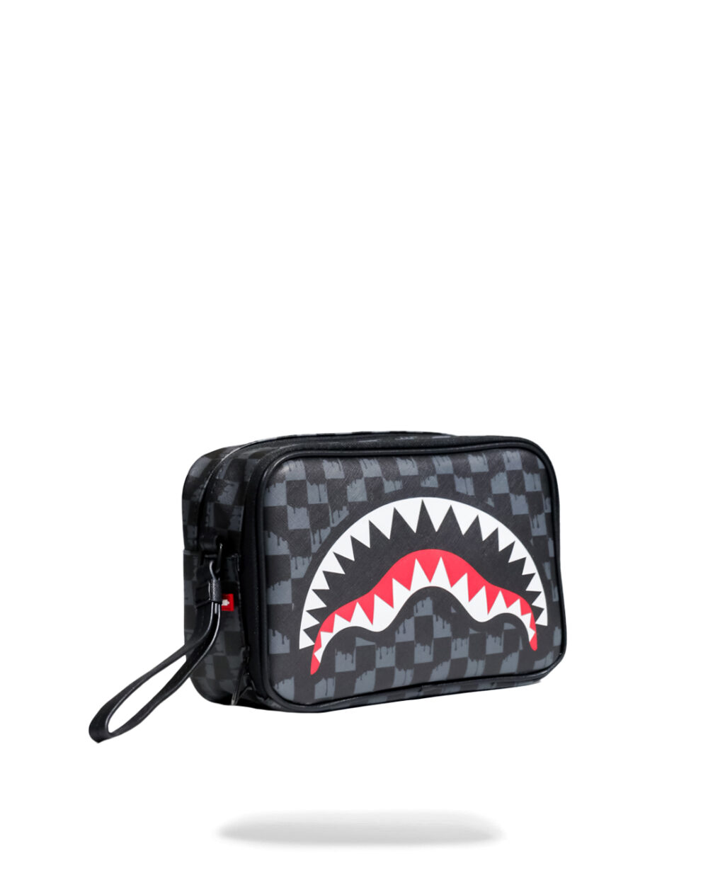 Pochette e beauty Sprayground DRIP CHECK TOILETRY BRICK Nero - Foto 2