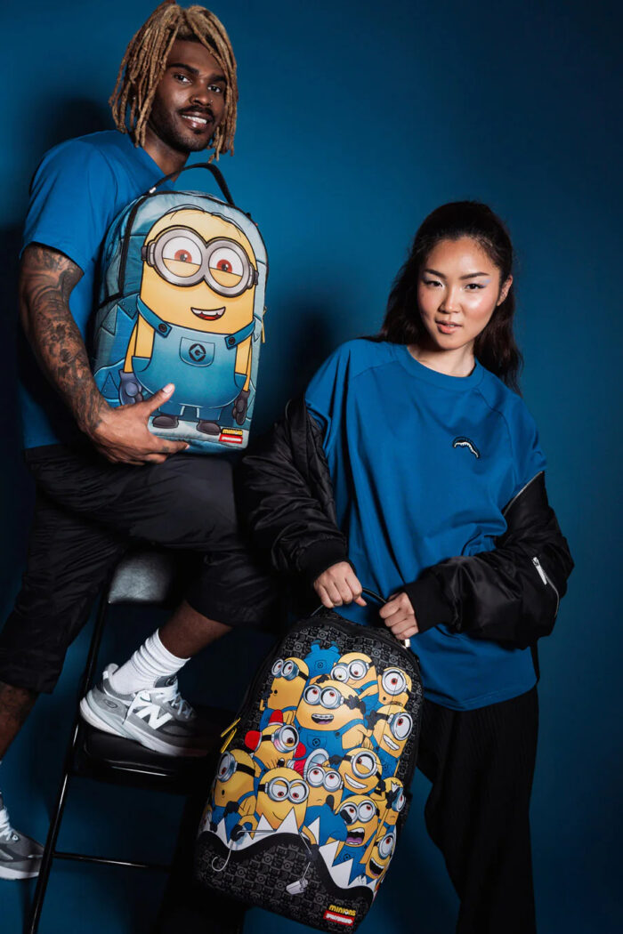 Zaino Sprayground MINIONS STACKED BACKPACK Nero