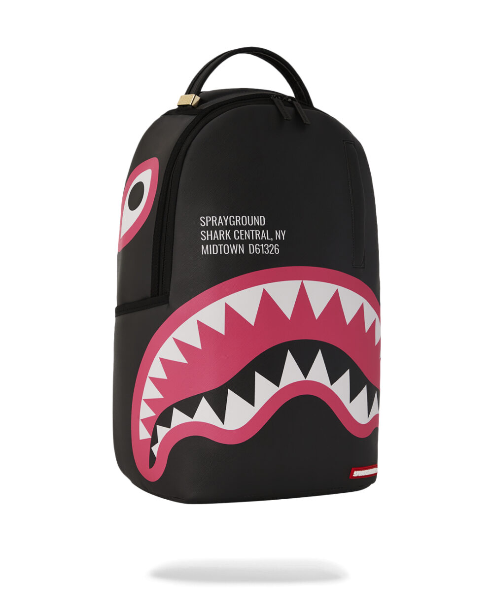 Zaino Sprayground SHARK CENTRAL PINK DLXSV BACKPACK Nero - Foto 3