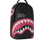 Zaino Sprayground SHARK CENTRAL PINK DLXSV BACKPACK Nero - Foto 3